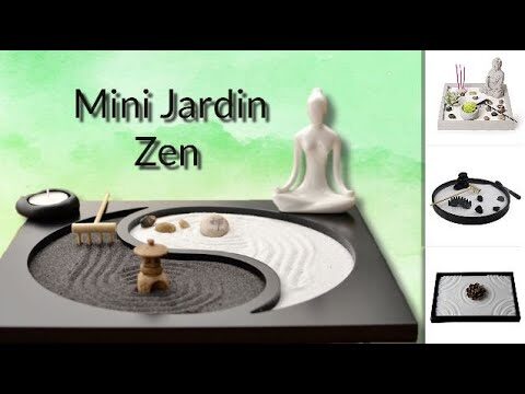 Armonía en el Jardín Zen: Técnica de Roca y Arena