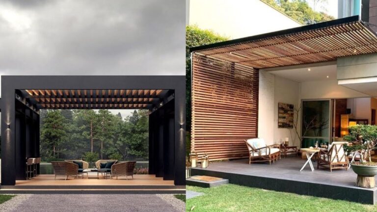 Dise&ntilde;os Innovadores de P&eacute;rgolas para Espacios Exteriores