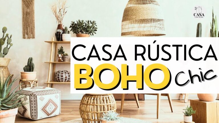 Decoración Rústica Chic: Elegancia Sofisticada para tu Hogar