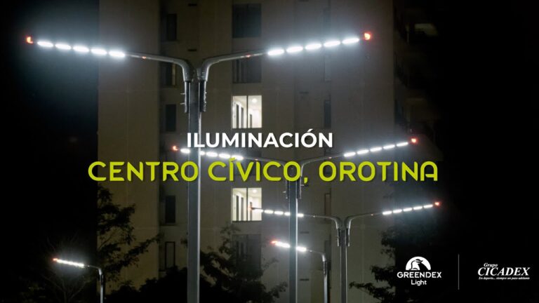 Iluminaci&oacute;n Sostenible para Espacios al Aire Libre