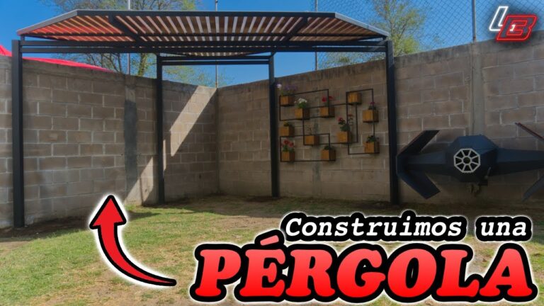 Instalaci&oacute;n Eficiente de P&eacute;rgolas de Hierro en Exteriores