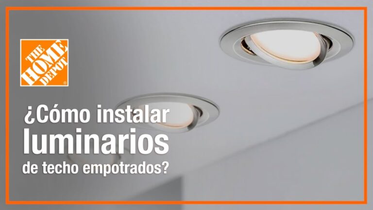 Gu&iacute;a para Instalar Iluminaci&oacute;n Empotrada en Tu Hogar