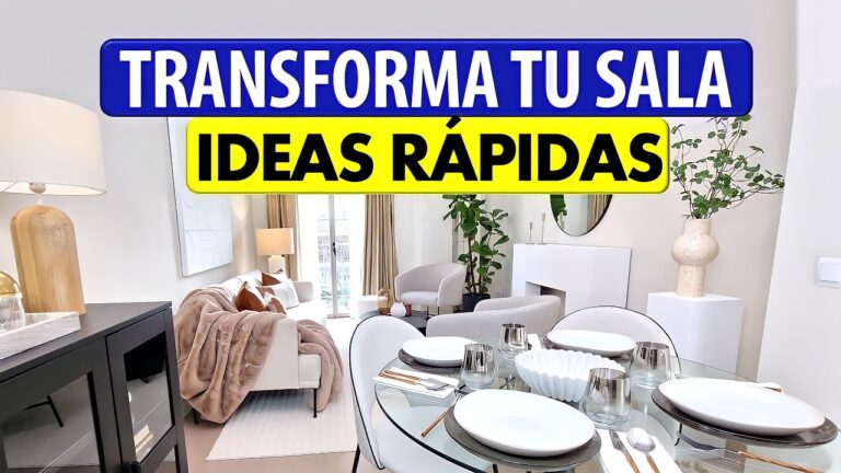 Muebles Asequibles para Transformar tu Sala de Estar